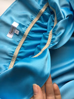 Silk Camisole. Women's blouse with deep V neckline.